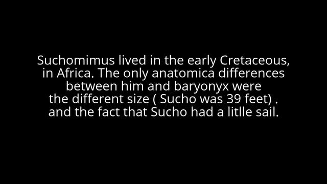 #8 Dinosaur Showdown: Baryonyx vs Suchomimus смотреть онлайн
