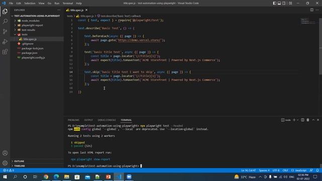 #12 Playwright Test Annotations | JavaScript | Code with MMAK смотреть онлайн