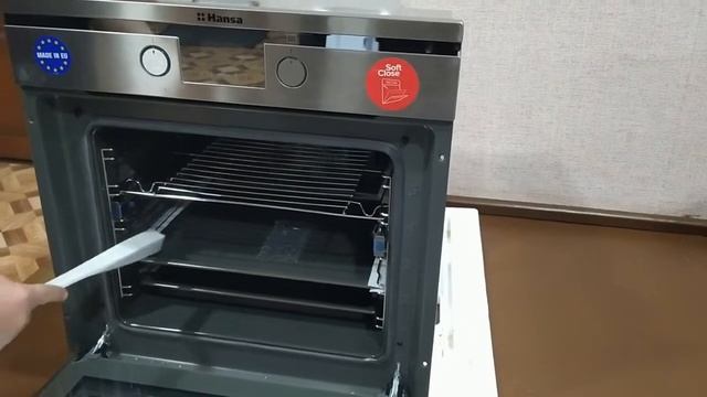 Распаковка — Электрический духовой шкаф Hansa BOEI68427 смотреть онлайн