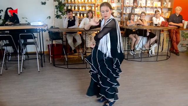 Испанские танцы в стенах кафе Владивостока смотреть онлайн