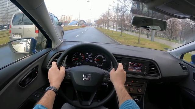 СЕАТ ЛЕОН 3 ТЕСТ ДРАЙВ/ОБЗОР/// Seat Leon 3 (1.2 TSI 85 HP)/Test Drive/Review смотреть онлайн