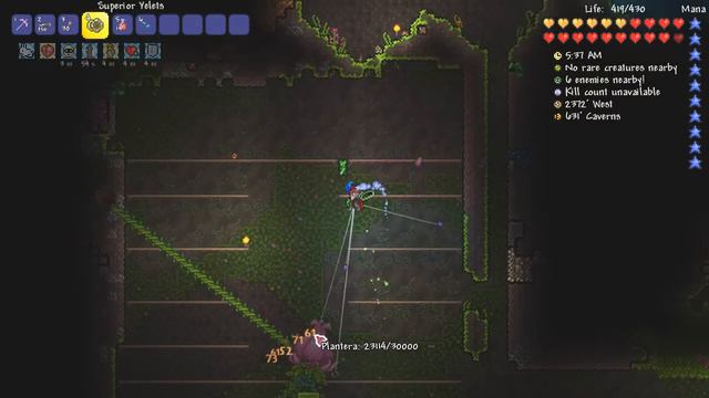 Terraria 1.3 Lets Play - PLANTERA PWN [27] (Terraria PC playthrough) смотреть онлайн