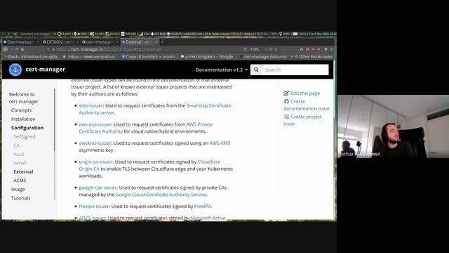 cert-manager: certificates.k8s.io Design Discussion 2021-03-02 смотреть онлайн