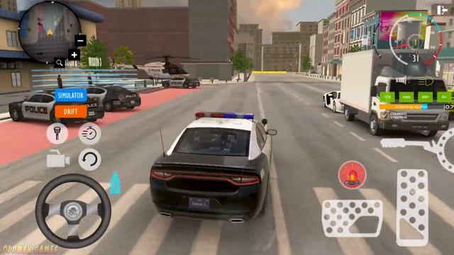 Police Simulator Cop Car Game | Drive and Patrol City | Simulation Game смотреть онлайн