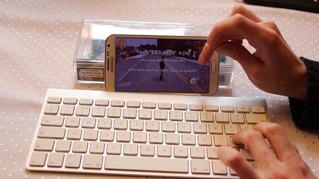 Galaxy Note 2 Bluetooth Keyboard Gaming How to GTA3 with USB BT Joystick Center 6 - Androidizen смотреть онлайн