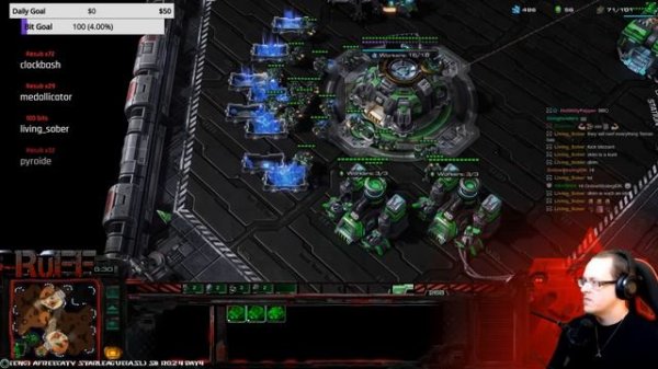 StarCraft 2 (RuFF Highlight): Airplane Stuff Stream