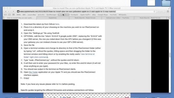 Apple TV 3rd Gen - Running Plex Media Centre - HOW TO GUIDE