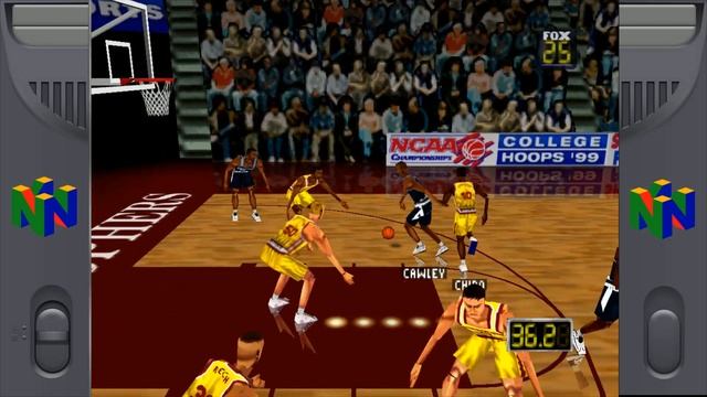 Fox Sports College Hoops '99 (Nintendo 64) - Penn State Nittany Lions at Minnesota Golden Gophers смотреть онлайн