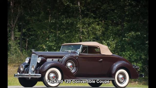 #135. Старые автомобили - Packard 120 Convertible Coupe смотреть онлайн