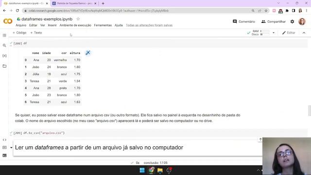 Dataframes no python - mais exemplos (criar, salvar, inserir linhas) смотреть онлайн