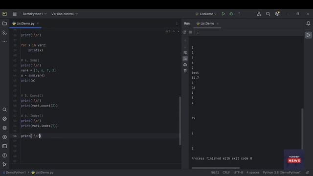 Introduction To Lists In Python | Python Tutorial For Beginners смотреть онлайн
