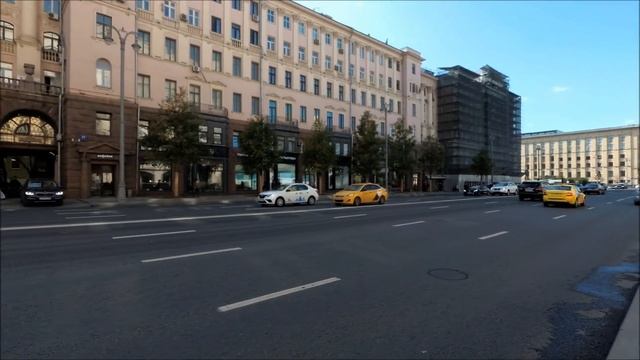 Москва. Прогулка по Тверской улице (Tverskaya St) 16.09.2020