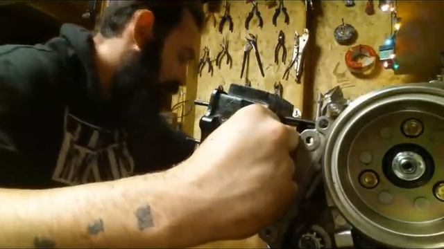 110cc Chinese motor tear down (timing) смотреть онлайн