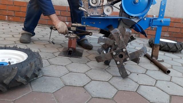 Домкрат для моего мотоблока смотреть онлайн