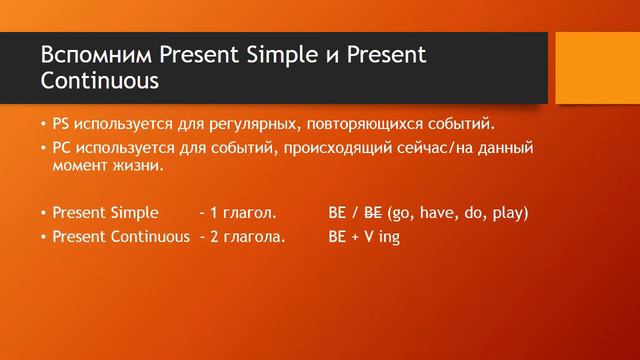Present Perfect Часть 1 Вступление Английский Язык смотреть онлайн