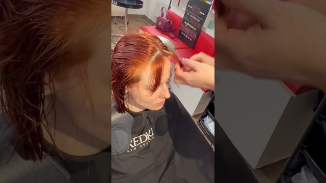 Стрижка челки бритвой смотреть онлайн