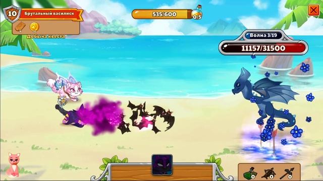 ТАЙБЭТ из яйца летучей мыши в Castle Cats смотреть онлайн