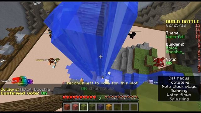 Build Battle Team With Star78901 - Waterfalls and Veggie Gar смотреть онлайн