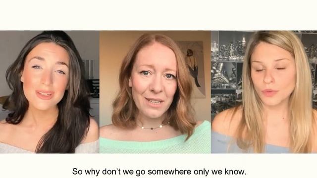 Somewhere only we know - Covid TRIO by The Sass Sisters смотреть онлайн