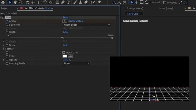 (EASY) Animated 3D Retro Grid | After Effects Tutorial 2021 смотреть онлайн