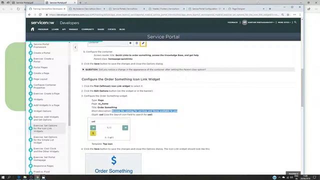 Service Portal- Creating Service Portal and Page. смотреть онлайн