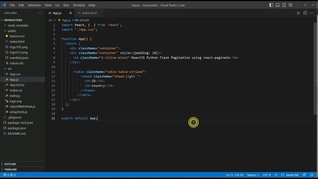 ReactJS Python Flask Pagination using react-paginate смотреть онлайн