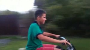 я катаюсь на питбайке TTR 125 irbis вариатор