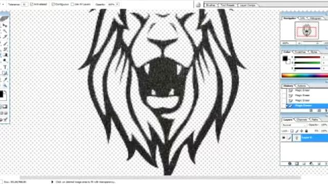 How to make transparent PNG watermark in Photoshop - Hindi смотреть онлайн