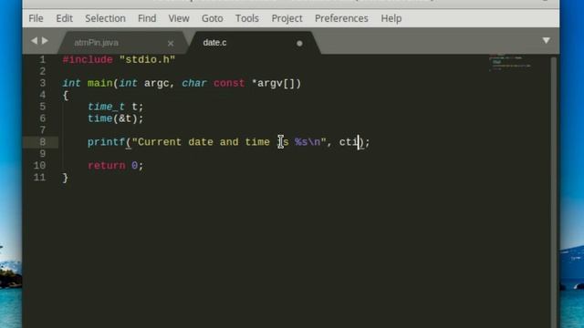 How to Print Date and Time in C | a little coding смотреть онлайн