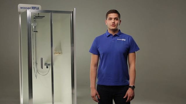 Душевые уголки со складной дверью WasserKRAFT обзор смотреть онлайн
