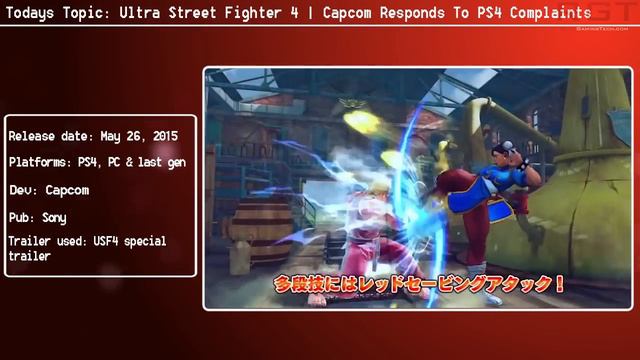 Ultra Street Fighter 4 | Capcom Responds To Shoddy PS4 Launch Complaints смотреть онлайн