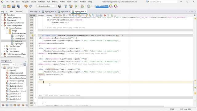 #06 Registration Form front-end Design with Source code for Hotel Management System Java Project смотреть онлайн