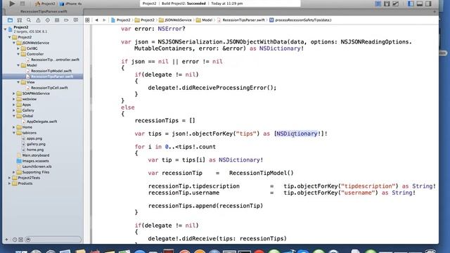 iOS Swift Json Parser | Nimap Infotech - Tutorial 80 смотреть онлайн
