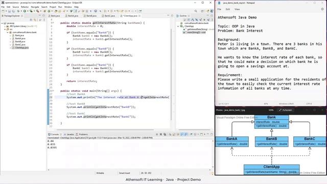 Java Demo 01 | Query Interest Rate | IT Learning Open Session смотреть онлайн