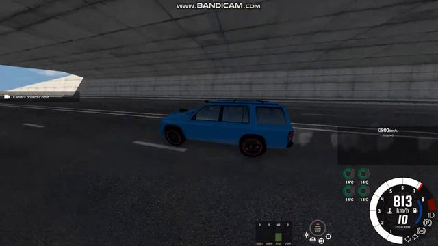 BeamNg Drive Gavril Roamer 1000 km/h + speed record смотреть онлайн