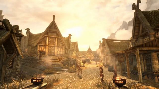 Skyrim Best Timelapses | Top Views In Skyrim | Best Elder scrolls views смотреть онлайн