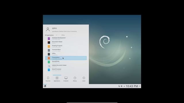 Q4OS 2.6 'Scorpion' Quick look смотреть онлайн