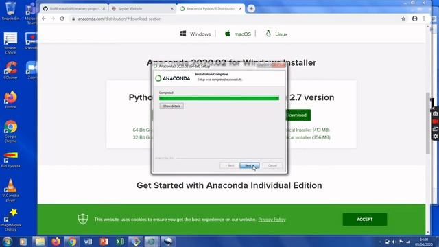 Installing and setting up Python / Spyder IDE смотреть онлайн