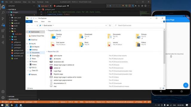 Background image in Flutter || SingleChildScrollView || Stack || Flutter смотреть онлайн