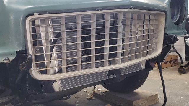 1973 Chevy Vega Project. Radiator relocation progress. смотреть онлайн