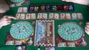 317 Шарлатаны из Кведлинбурга - играем в настольную игру. The Quacks of Quedlinburg board game.