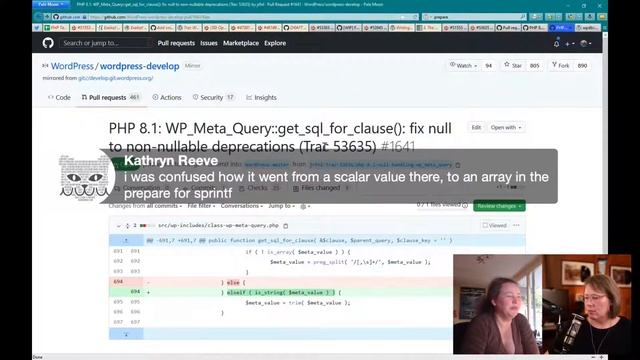 Preparing WP for PHP 8.1 Part 2 | WP Contributor EP010 смотреть онлайн