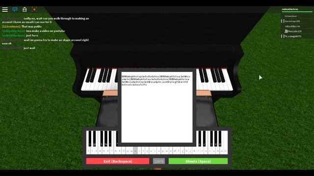 fur elise roblox -for my friend redspider (sheet) смотреть онлайн