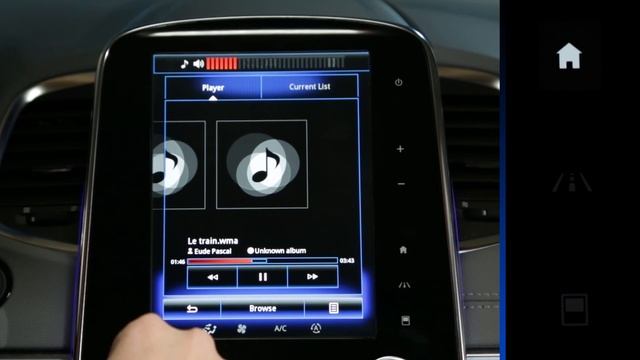 Descripción de los mandos del sistema multimedia R-LINK 2 de Renault смотреть онлайн