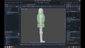 Godot скелетная анимация