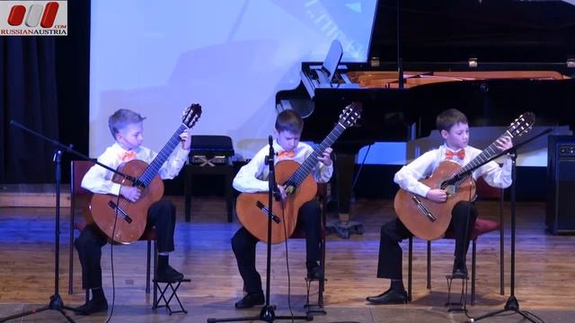 Milonga (Guitar). Timofei Molkov, Artem Konovakov, Danila Sotckov. Sarov. Russia. Vienna 2014 смотреть онлайн