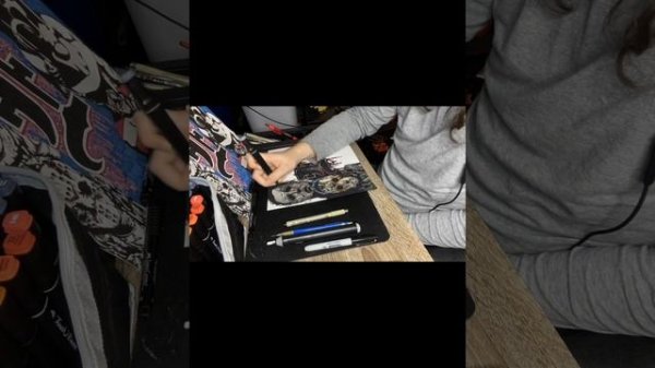 Redrawing Art From 2021 #halloween #horrorstories