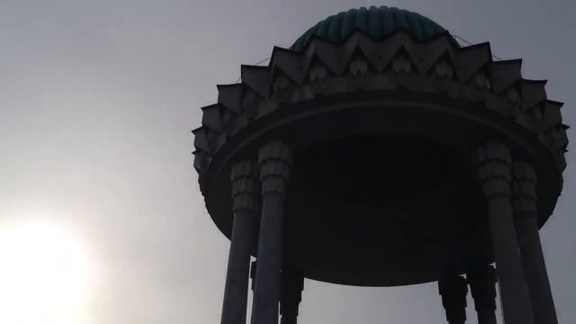 Ташкент, парк А. Навои, зимой. Tashkent, Navoi Park In Winter.