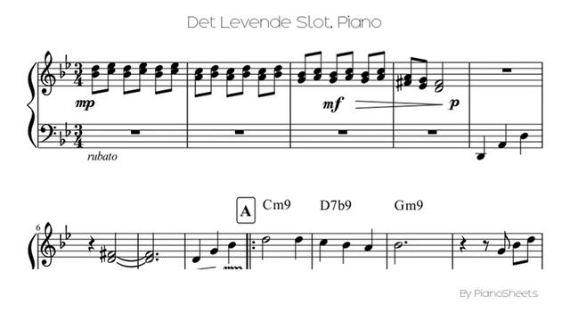 Det Levende Slot [Piano Solo] смотреть онлайн