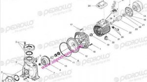 Торцевое уплотнение к насосу Pedrollo
